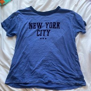 Blue women’s New York City t shirt